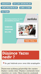 Mobile Screenshot of dusunce-yazisi.bunedir.org
