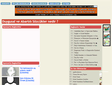 Tablet Screenshot of duygusal-ve-abartili-sozcukler.bunedir.org