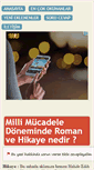 Mobile Screenshot of milli-mucadele-doneminde-roman-ve-hikaye.bunedir.org