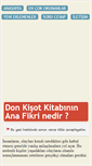 Mobile Screenshot of don-kisot-kitabinin-ana-fikri.bunedir.org
