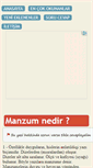 Mobile Screenshot of manzum.bunedir.org