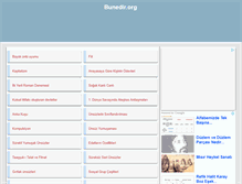 Tablet Screenshot of bunedir.org